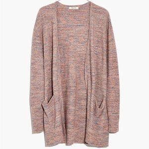 Madewell Marled Summer Ryder Cardigan Sweater